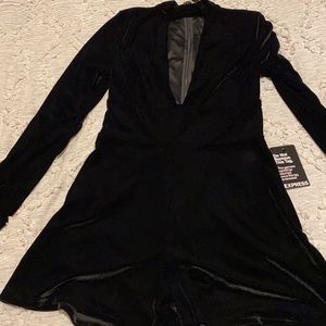 Velour Keyhole Romper